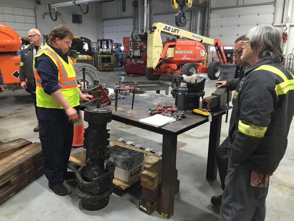 material handling transmission services