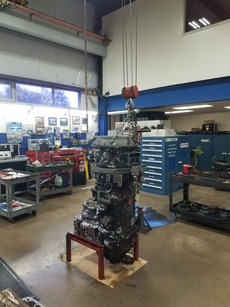 commercial transmission diagnostics